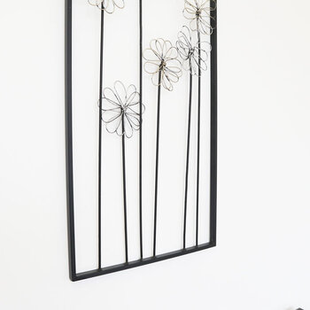 ウォールアートパネル 壁掛け 壁飾り　モダンテイストのアイアンウォールアートパネル 送料無料-3