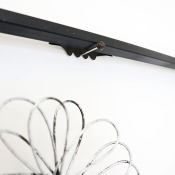 ウォールアートパネル 壁掛け 壁飾り　モダンテイストのアイアンウォールアートパネル 送料無料-4