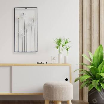 ウォールアートパネル 壁掛け 壁飾り　モダンテイストのアイアンウォールアートパネル 送料無料-8