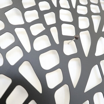 ウォールアートパネル 壁掛け 壁飾り ブラック 送料無料-2