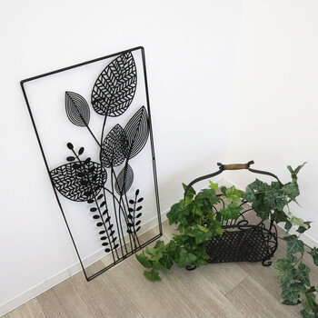 ウォールアートパネル 壁掛け 壁飾り フラワー 送料無料-9