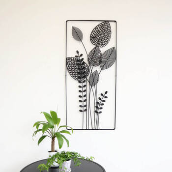 ウォールアートパネル 壁掛け 壁飾り フラワー 送料無料-7