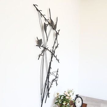 ウォールアートパネル 壁掛け 壁飾り 鳥 送料無料-6