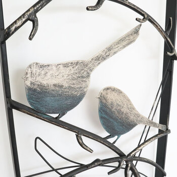 ウォールアートパネルB 壁掛け 壁飾り 鳥 送料無料-1