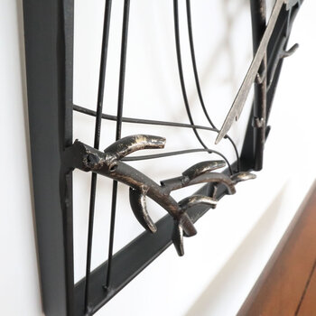 ウォールアートパネルB 壁掛け 壁飾り 鳥 送料無料-4