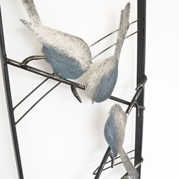 ウォールアートパネルA 壁掛け 壁飾り 鳥 送料無料-1