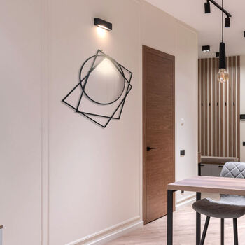 モダンテイスト ウォールアートアイアンミラー 鏡 壁飾り 送料無料-9