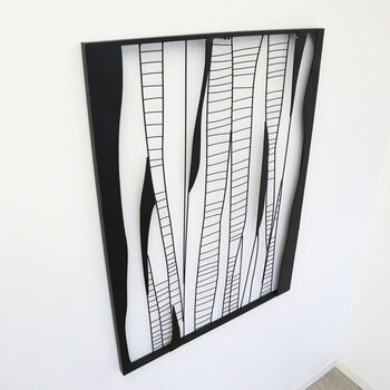 ウォールアートパネル 壁掛け 壁飾り　アイアンウォールアートパネル、 送料無料-2