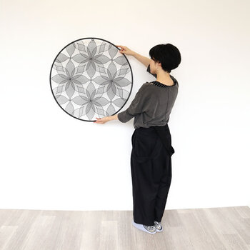 ウォールアートパネル 壁掛け 壁飾り 丸型 送料無料-7