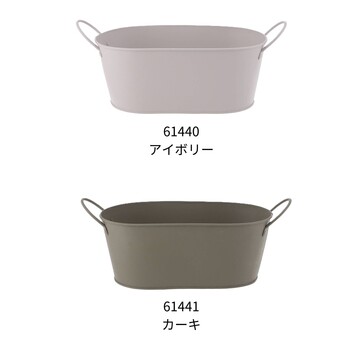 スチールオーバルバケツM 5個セット 送料無料-1