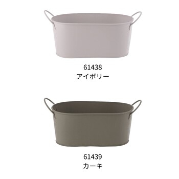 スチールオーバルバケツS 5個セット 送料無料-1