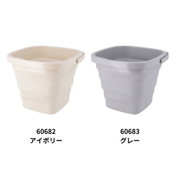 折りたたみバケツ 5L 6個セット 送料無料-1