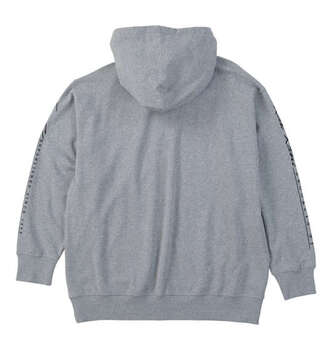 大きいサイズ KARL KANI 裏毛フルジップパーカー 3L 4L 5L 6L 8L ミックスグレー ラッピング可 送料無料 即日発送-1