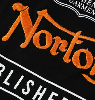 大きいサイズ Norton 天竺長袖Tシャツ 3L 4L 5L 6L 8L ブラック ラッピング可 送料無料 即日発送-2