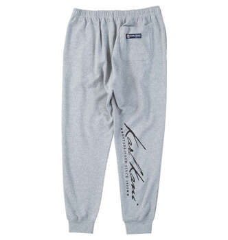 大きいサイズ KARL KANI 裏毛スウェットパンツ 3L 4L 5L 6L 8L ミックスグレー ラッピング可 送料無料 即日発送-1