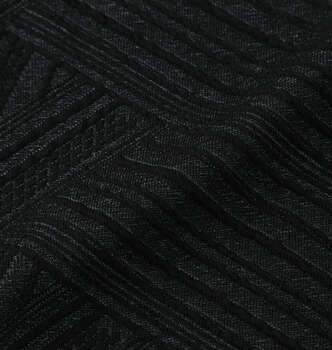 大きいサイズ in the attic ジャガード刺繍長袖Tシャツ 3L 4L 5L 6L ブラック ラッピング可 送料無料 即日発送-2