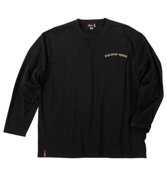 大きいサイズ 絡繰魂抜刀娘 凛&穂乃花長袖Tシャツ 3L 4L 5L 6L 8L ブラック ラッピング可 送料無料 即日発送-1