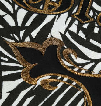 大きいサイズ GLADIATE 刺繍裏毛フルジップパーカー 3L 4L 5L 6L ホワイト×ブラック ラッピング可 送料無料 即日発送-4