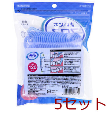エビス まいにちフロス 120本入 B D4681 ×5セット 送料無料-1