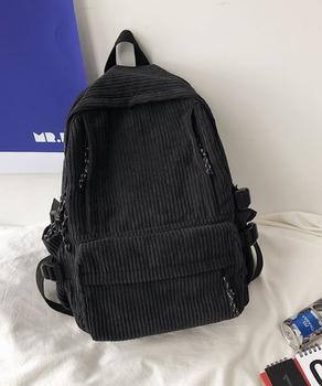 リュックサック コーデュロイ レディース 送料無料 即日発送-9