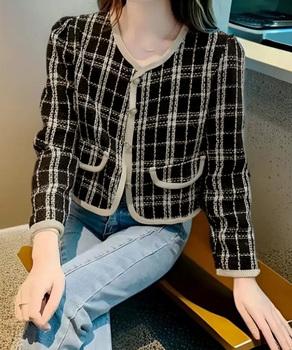 ツイードジャケット ライトアウター 送料無料 即日発送-3