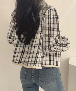 ツイードジャケット ライトアウター 送料無料 即日発送-7