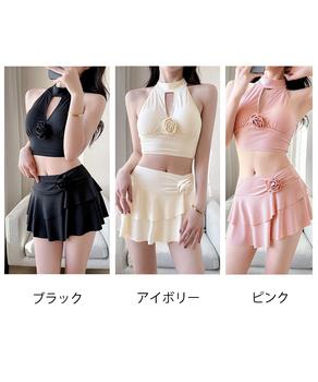 ビキニ水着3点セット盛れる水着レディース 送料無料 即日発送-1