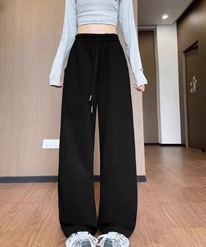 ワイドパンツウエストゴムスウェットパンツ 送料無料 即日発送-2