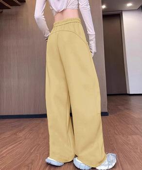 ワイドパンツウエストゴムスウェットパンツ 送料無料 即日発送-6