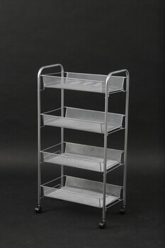 メッシュ トローリー 4段 送料無料-2