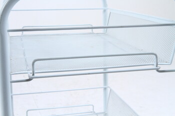 メッシュ トローリー 4段 送料無料-7