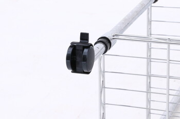 メタルマルチシェルフ 4段 幅60cm クロム MS 635124CR 送料無料-10