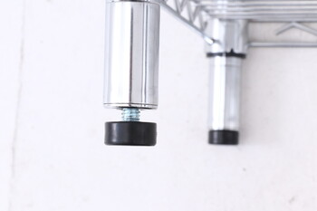 メタルマルチシェルフ 4段 幅90cm クロム MS 945154CR 送料無料-10