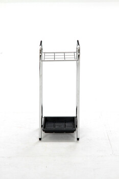 クロム傘立て 9マス シンプルなデザインの傘たて 送料無料-1