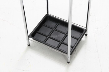 クロム傘立て 9マス シンプルなデザインの傘たて 送料無料-5