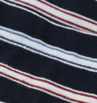 大きいサイズ marie claire homme 天竺ボーダーTシャツセット 3L 4L 5L 6L 8L ネイビー ラッピング可 送料無料 即日発送-2