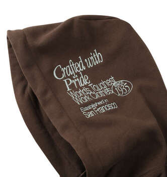 大きいサイズ BEN DAVIS スラントロゴフルジップパーカー 3L 4L 5L 6L ブラウン ラッピング可 送料無料 即日発送-4