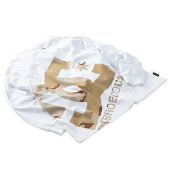 大きいサイズ DCSHOES 25DESERT CAMO BIG 長袖Tシャツ 3L 4L 5L 6L ホワイト ラッピング可 送料無料 即日発送-3