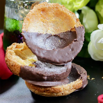 チョコ掛け焼きシューラスク 12個セット 送料無料-1