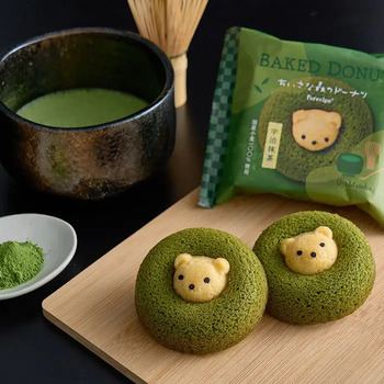 ちいさな森のドーナツ くま宇治抹茶 ３個入 2セット 送料無料-3