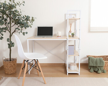 ラック付きデスク アチーブ 送料無料-17