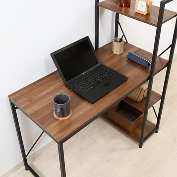 ラック付きデスク アチーブ 送料無料-4