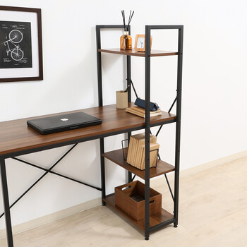 ラック付きデスク アチーブ 送料無料-5