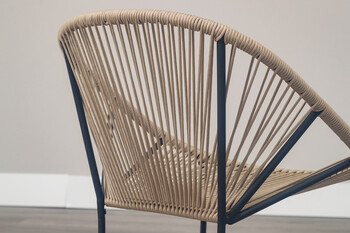 インテリアのアクセントに ロープチェア ダフネ 送料無料-12