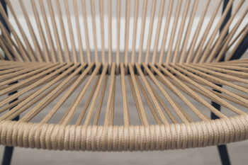 インテリアのアクセントに ロープチェア ダフネ 送料無料-14