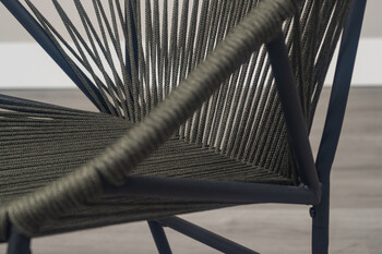 インテリアのアクセントに ロープチェア ダフネ 送料無料-15