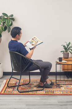 インテリアのアクセントに ロープチェア ダフネ 送料無料-16