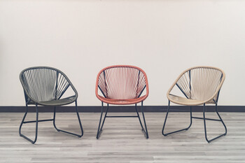 インテリアのアクセントに ロープチェア ダフネ 送料無料-1