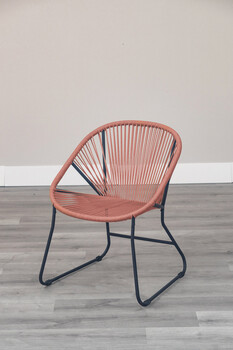 インテリアのアクセントに ロープチェア ダフネ 送料無料-4