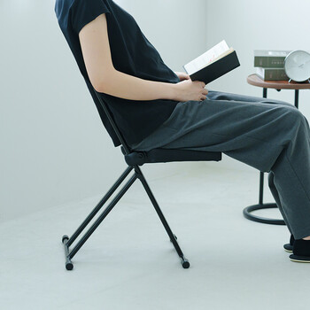 ルルチェア 高さ調節 折りたたみ カウンターチェア キッチン 作業 無段階調節 ワークチェア 送料無料-15